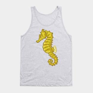 Yellow Seahorse Tank Top